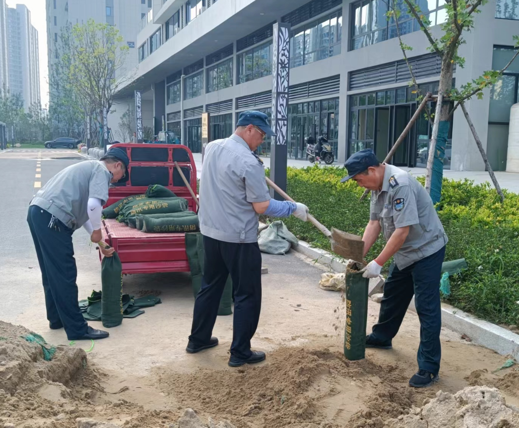 安徽金腾保安:未雨绸缪 做好防汛准备